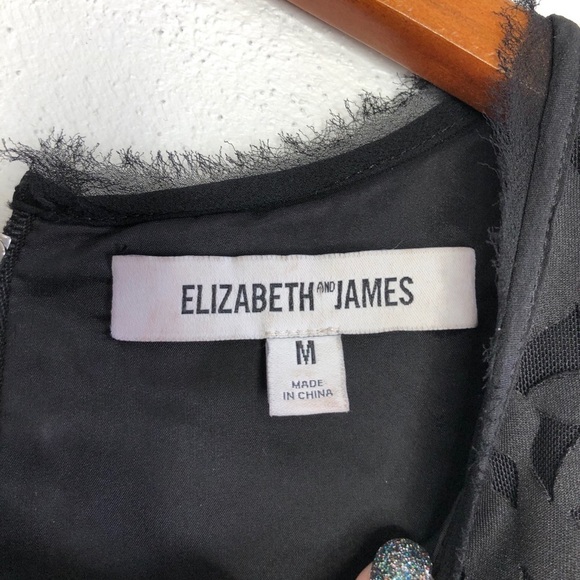 Elizabeth and James Tank Top Black Medium - Picture 4 of 7